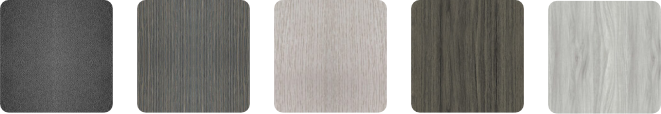 Door finish samples